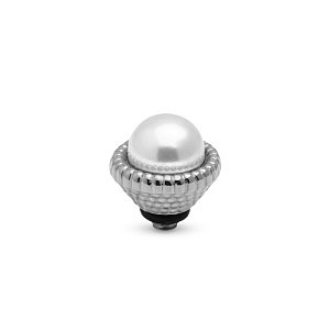 TWISTED Stein, BALI PEARL, White Pearl, 8 mm