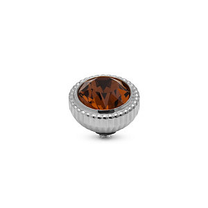 TWISTED Stein, BRILLIANT HALO, diverse Farben, 8 mm
