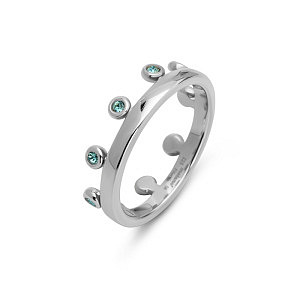 FRIENDS Ring, ZITA, Light Turquoise, diverse Grössen