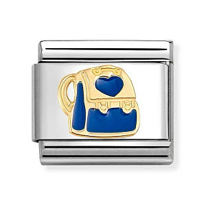 Classic Symbole, Rucksack, blau