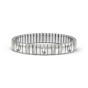 Extension Bracciale, Oval, 3 CZ, 20 cm