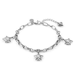 Wear&Style Armband, Sterne, 21 cm