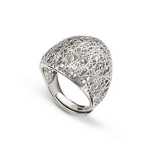 Leaf of Light Bague, Bande, large, diverses tailles