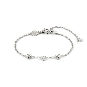 Precious Moves Bracelet, Cœur, 3 Symboles, 19 cm