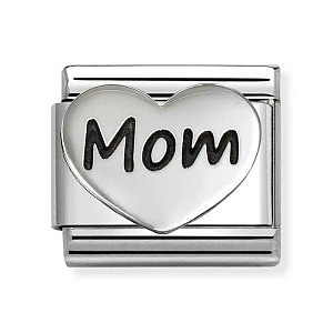 Silvershine Ox Symbole, Herz, Mom