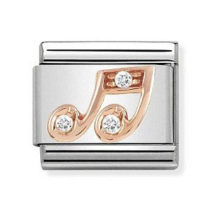 Rosegold Symboles, Note musicale, ZC blanc