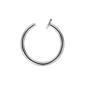 Nasenring, offen, 8 mm, Titan