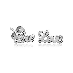Love, 9 x 5 mm, Chirurgenstahl
