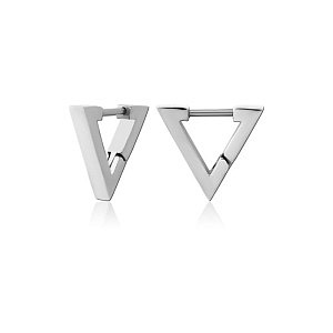 Kreole, Triangel, 16 x 3 mm, Chirurgenstahl