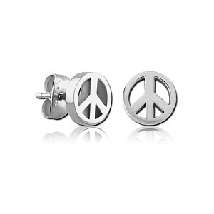 Peace, 8 mm, Chirurgenstahl