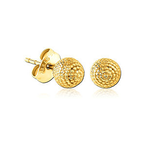 Kugel, 6 mm, Chirurgenstahl vergoldet