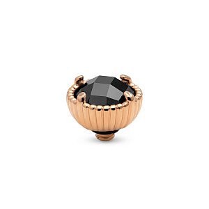 TWISTED Stein, RIBBED HALO, diverse Farben, 8 mm