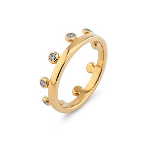 FRIENDS Ring, ZITA, Black Diamond, diverse Grössen
