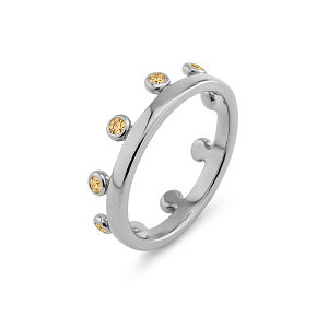 FRIENDS Bague, ZITA, Light Colorado Topaz, diverses tailles
