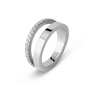 FRIENDS Bague, ILJA, Crystal, diverses tailles