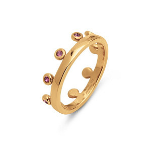 FRIENDS Ring, ZITA, Dark Rose, diverse Grössen