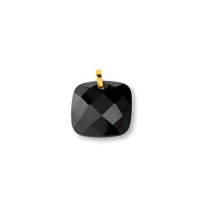 KOSMIC Anhänger, SQUARED FACET, diverse Farben, 16 mm