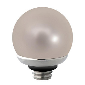 TWISTED Pietra, PEARL BALL, White, 6 mm