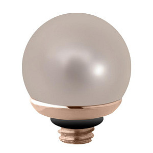TWISTED Stein, PEARL BALL, White, 6 mm