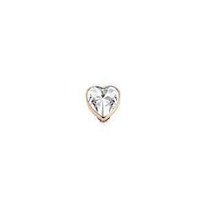 TWISTED Stein, HEART, diverse Farben, 7 mm
