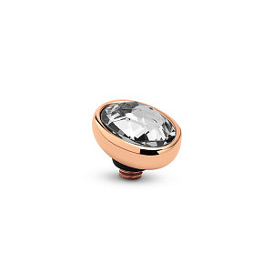 TWISTED Stein, MISTY CZ, diverse Farben, 9.5 mm