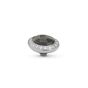 TWISTED Pietra, PEARLY CZ, diversi colori, 12.5 mm