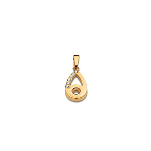 TWISTED Pendenti, TINDRA, Crystal, 8 mm