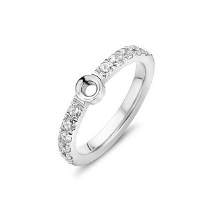TWISTED Bague, CRYSTAL, diverses tailles