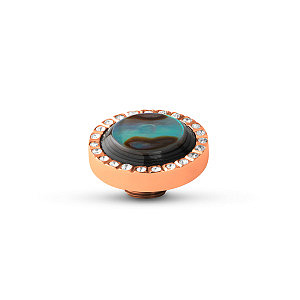 VIVID Stein, SUNNY CZ, Abalone, 12 mm