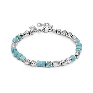 Instinctstyle Sea Bracciale, Turchese, 22 cm