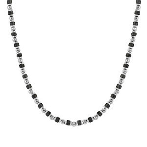 Instinctstyle Sea Collana, Pietra lavica, 60 cm