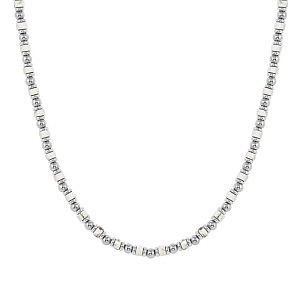 Instinctstyle Sea Collana, Turchese bianco, 60 cm