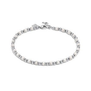 Instinctstyle Sea Bracelet de cheville, Turquoise blanc, 26 cm
