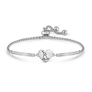 Milleluci Beloved Armband, Hund, 19 cm