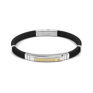City Energy Bracciale, Bianco / Oro, CZ bianco, 21 cm