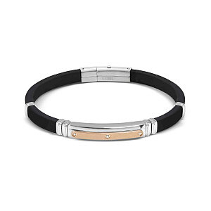 City Energy Bracciale, Bianco / Rosa, CZ bianco, 21 cm