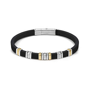 City Energy Bracciale, Bianco / Oro, CZ bianco, 21 cm
