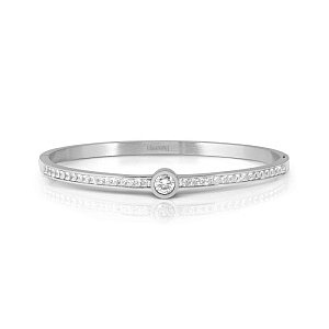 Pretty Bangles New Bracelet, ZC blanc, Pavé blanc, diverses tailles
