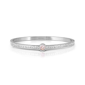 Pretty Bangles New Bracelet, ZC rose, Pavé blanc, diverses tailles