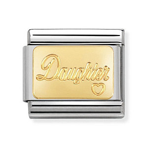 Classic Engraved, Plakette: Daughter