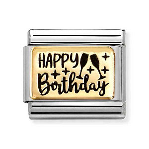 Classic Plate, Happy Birthday