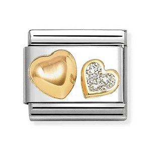 Classic Glitter Symbole, Glitter et Cuore bombata