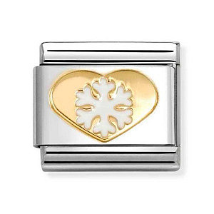 Classic Christmas, Herz mit Schneeflocke