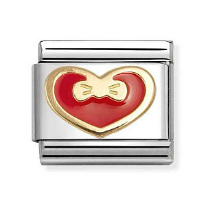 Classic Love, Cœur avec noeud, rouge