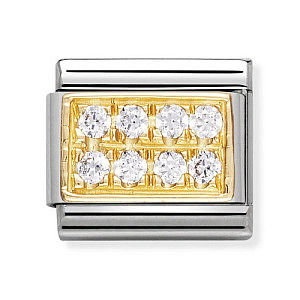 Classic Pave, Bianco