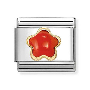 Classic Pierre, Fleur, Corail rouge
