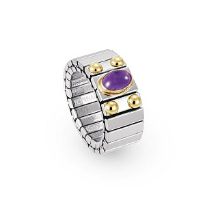 Extension Gold Ring, 1 Stein, diverse Farben, Medium