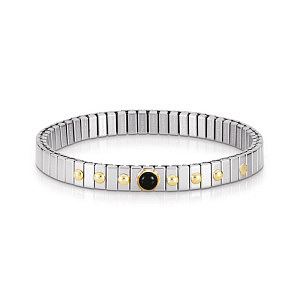 Extension Gold Bracelet, 1 pierre, couleurs divers, Small