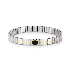 Extension Gold Bracelet, 1 pierre, couleurs divers, Small