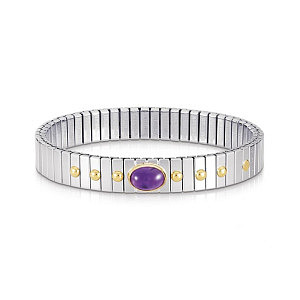 Extension Gold Armband, 1 Stein, diverse Farben, Medium